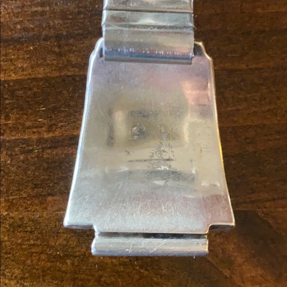 Men’s Native American Hopi Silver Watchband - Picture 3 of 8